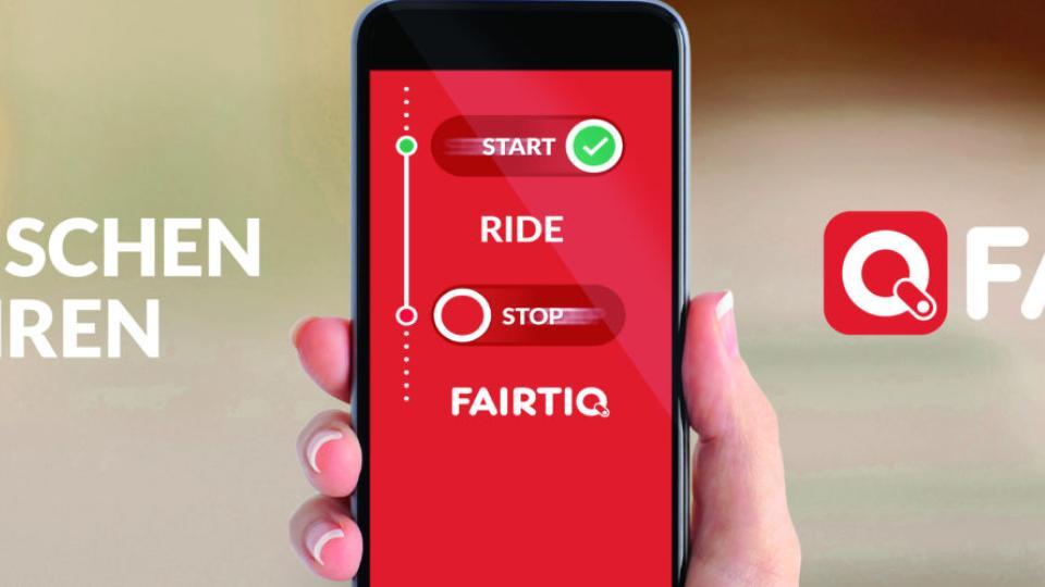 Bild der Fairtiq App