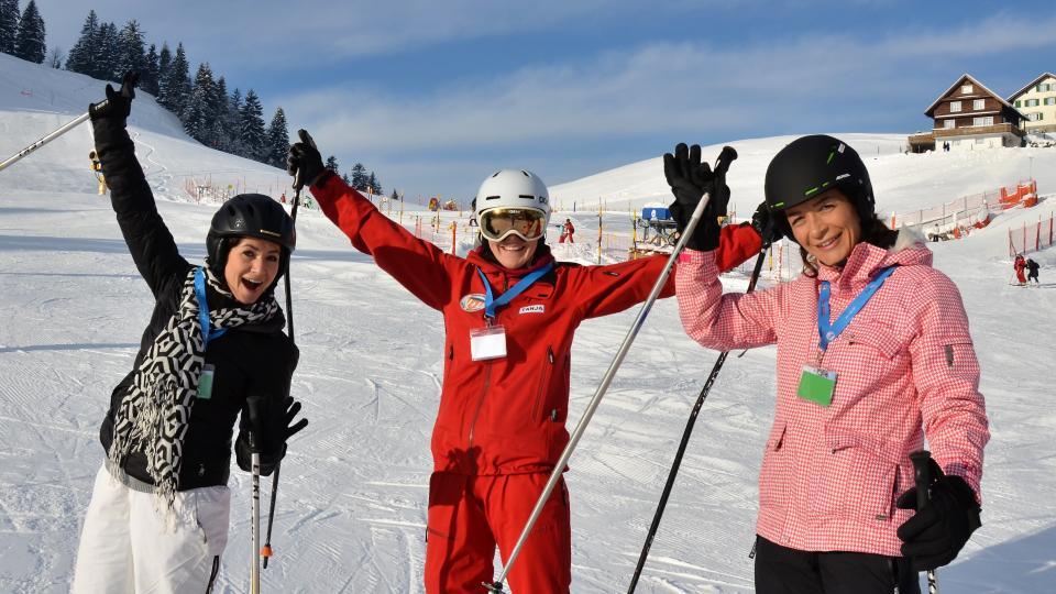 one two ski Sattel-Hochstuckli