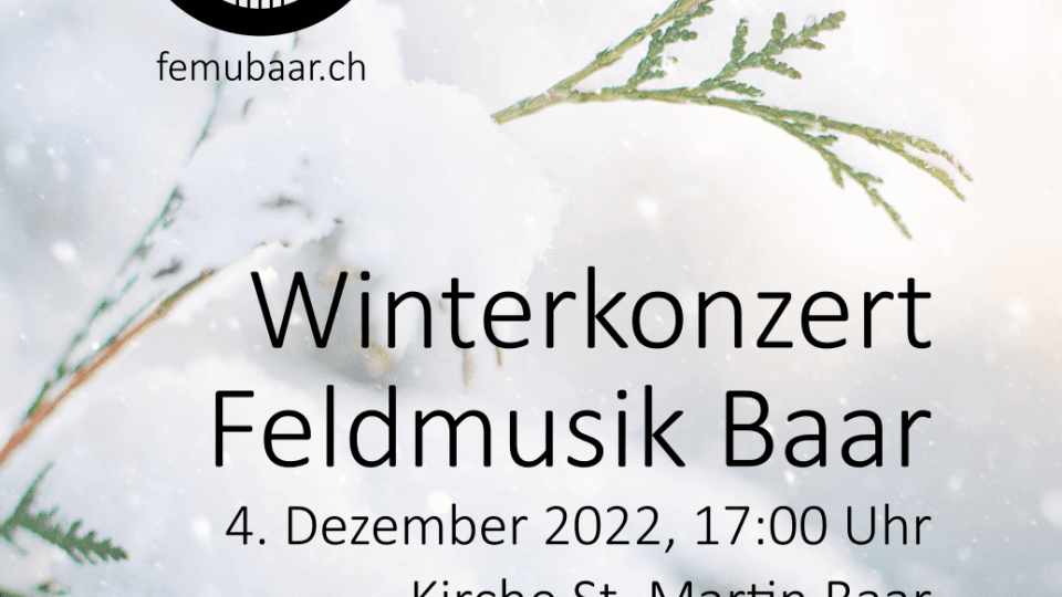 Feldmusik Baar – Winterkonzert